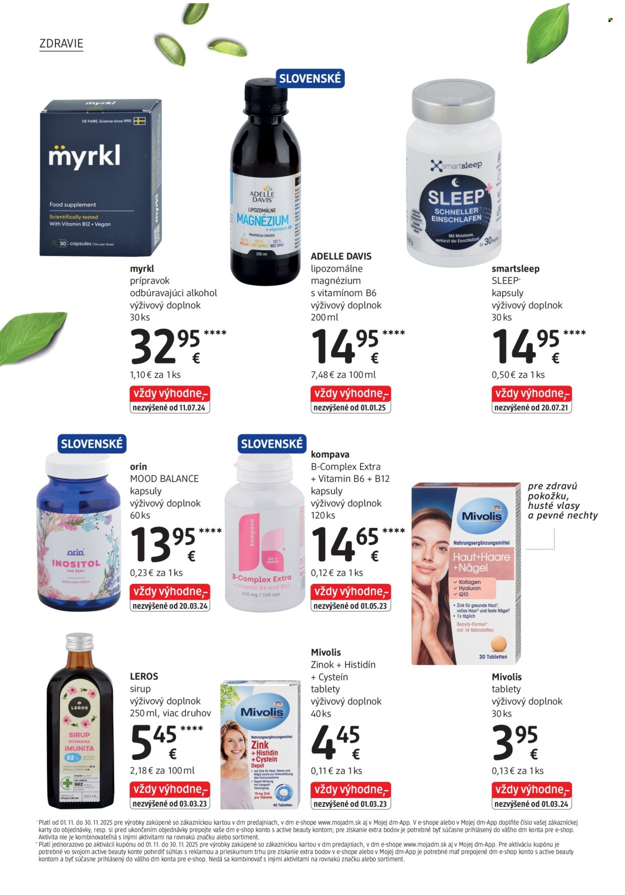 Leták dm drogerie - 1.11.2025 - 30.11.2025. Strana 26