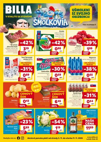 Leták Billa - 5.11.2025 - 11.11.2025.
