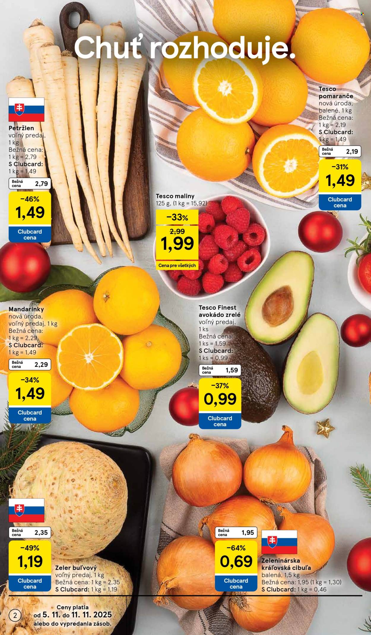 Leták TESCO - 5.11.2025 - 11.11.2025. Strana 2