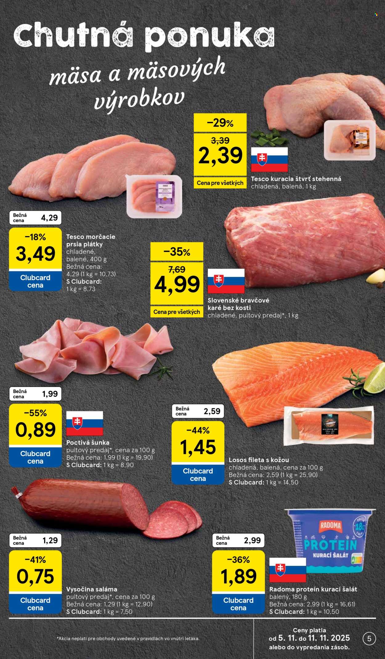Leták TESCO - 5.11.2025 - 11.11.2025. Strana 5