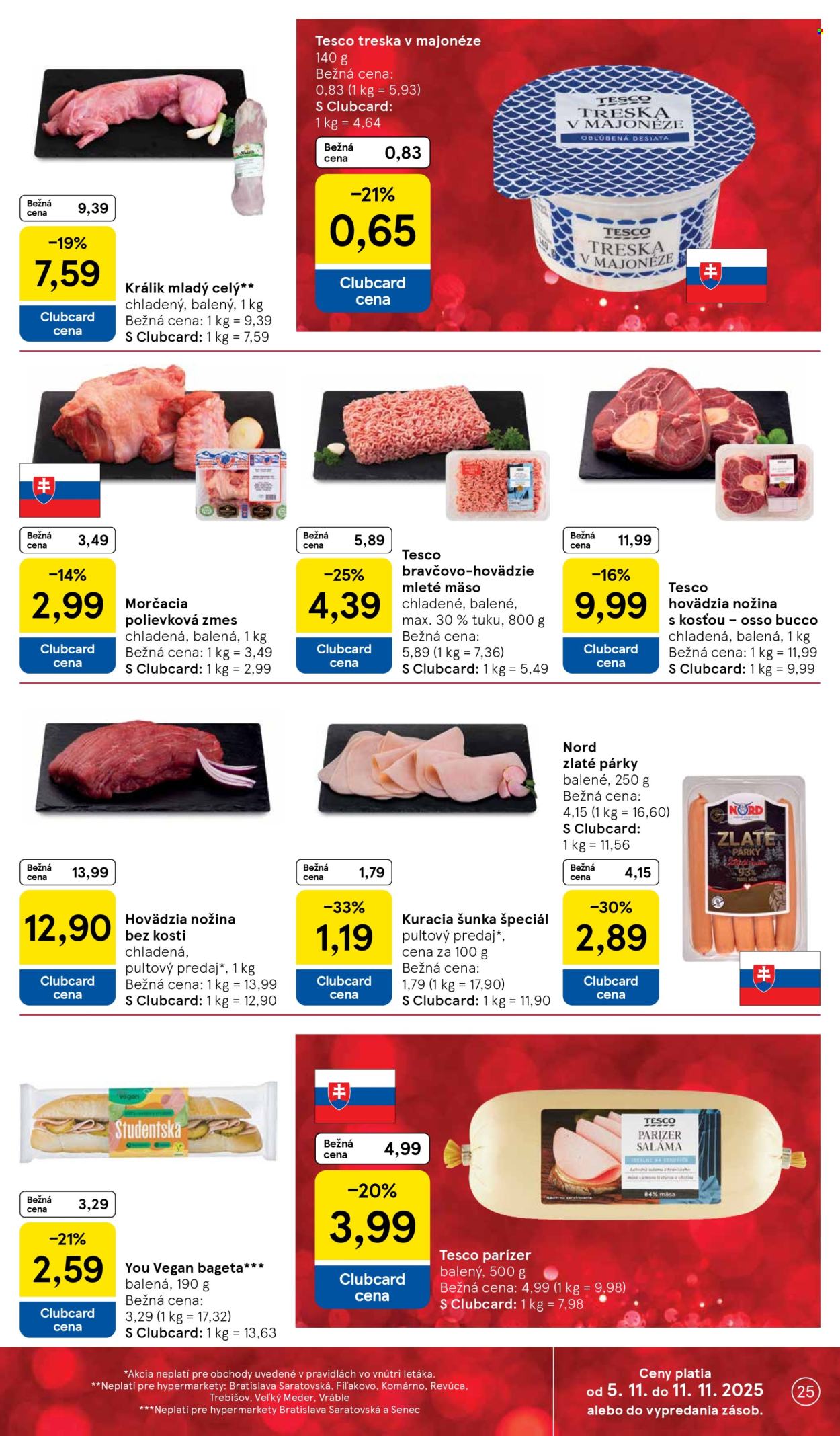 Leták TESCO - 5.11.2025 - 11.11.2025. Strana 25