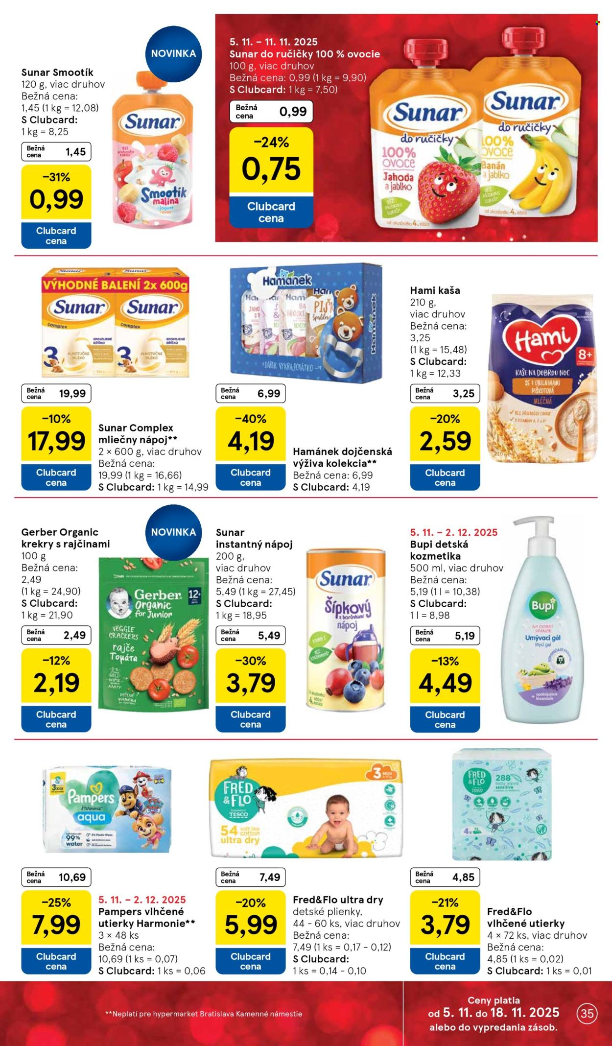 Leták TESCO - 5.11.2025 - 11.11.2025. Strana 35