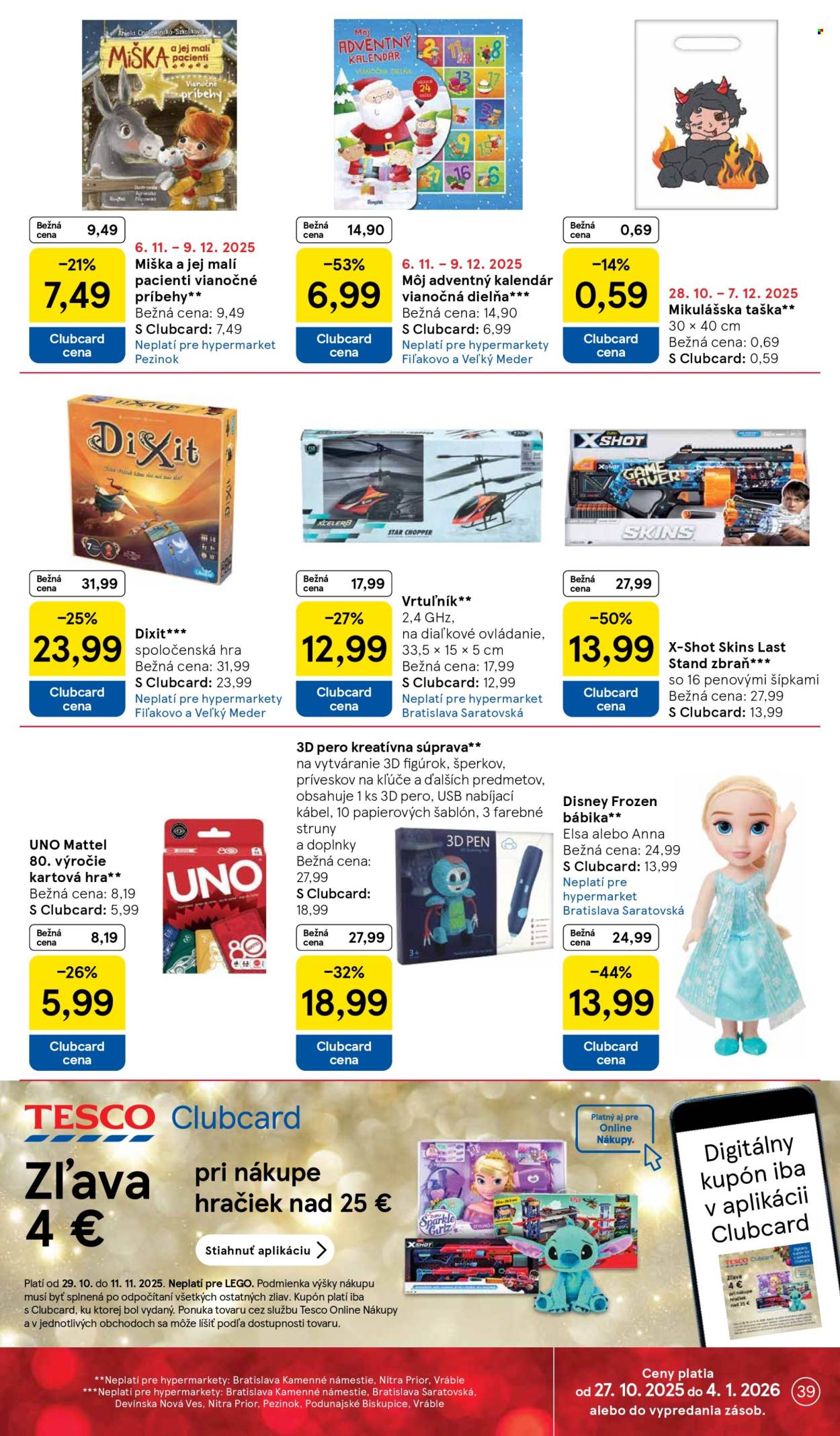 Leták TESCO - 5.11.2025 - 11.11.2025. Strana 39