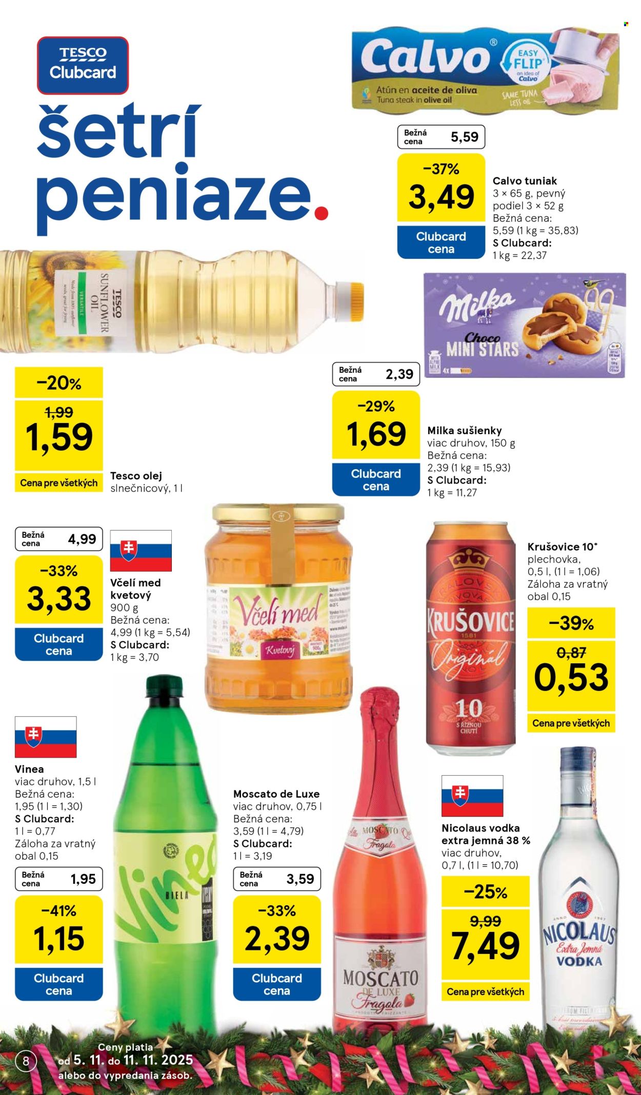 Leták TESCO supermarket - 5.11.2025 - 11.11.2025. Strana 8