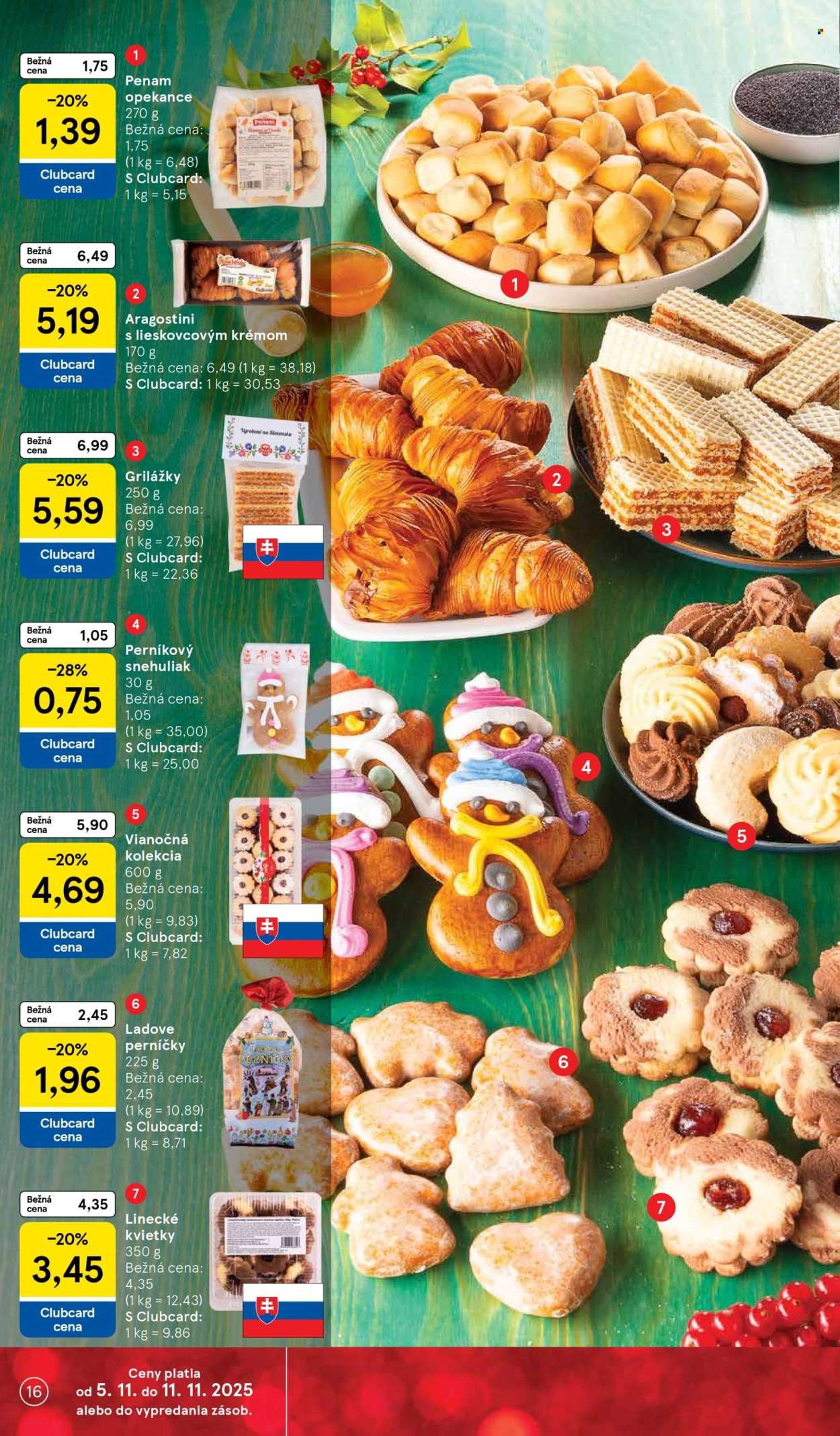 Leták TESCO supermarket - 5.11.2025 - 11.11.2025. Strana 16