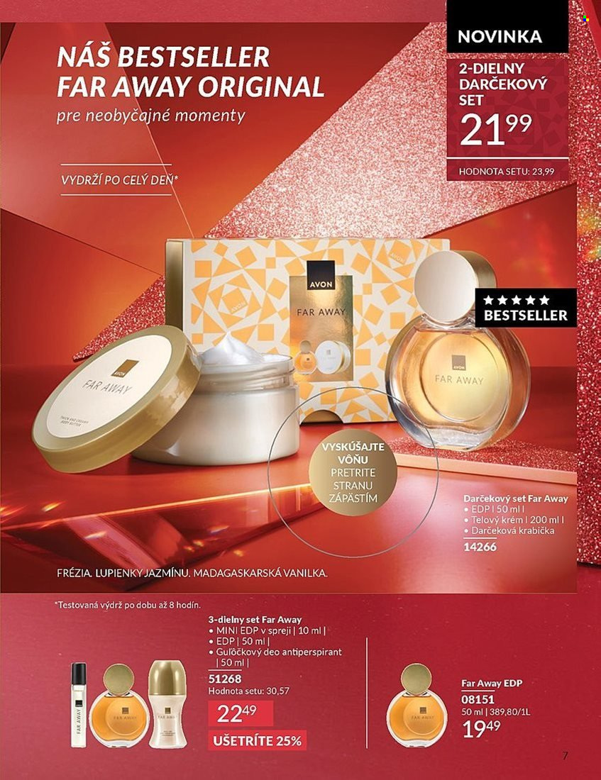 Leták Avon - 1.11.2025 - 30.11.2025. Strana 7