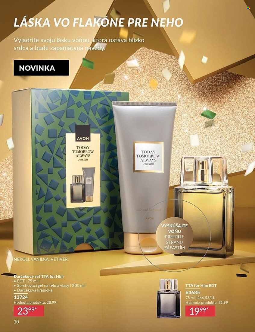 Leták Avon - 1.11.2025 - 30.11.2025. Strana 10