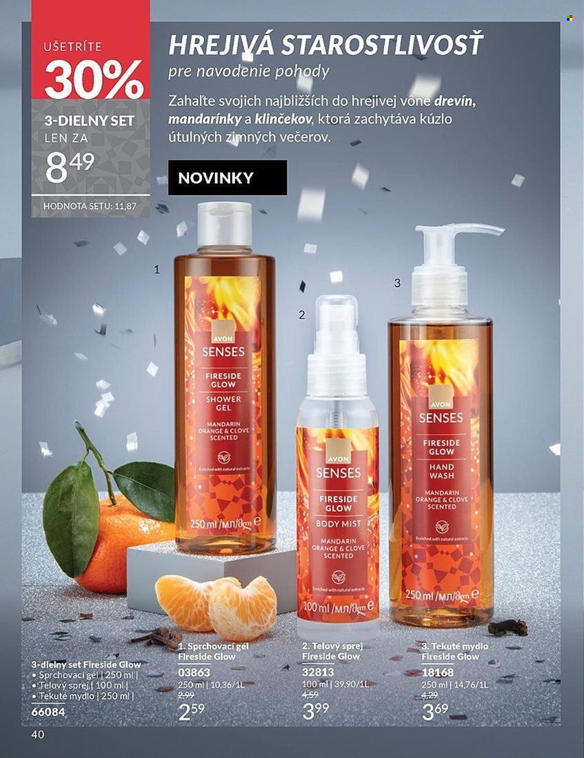 Leták Avon - 1.11.2025 - 30.11.2025. Strana 40
