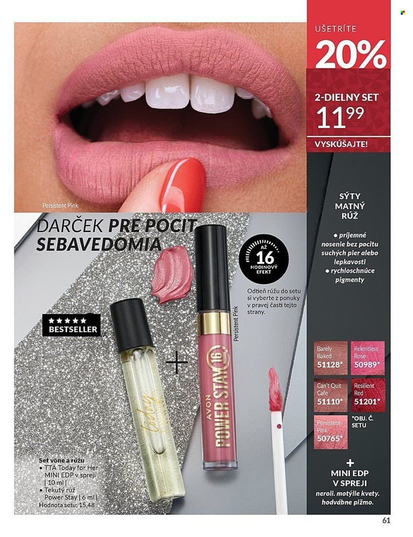 Leták Avon - 1.11.2025 - 30.11.2025. Strana 61