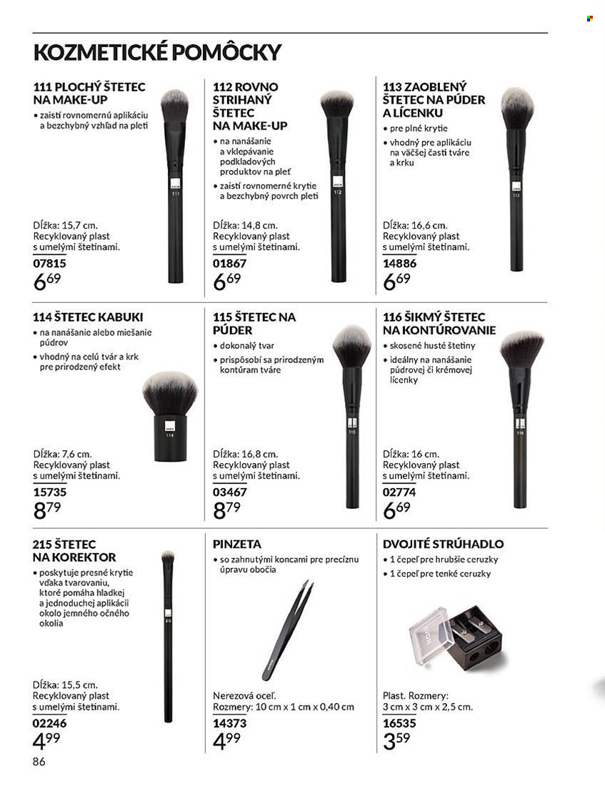 Leták Avon - 1.11.2025 - 30.11.2025. Strana 86