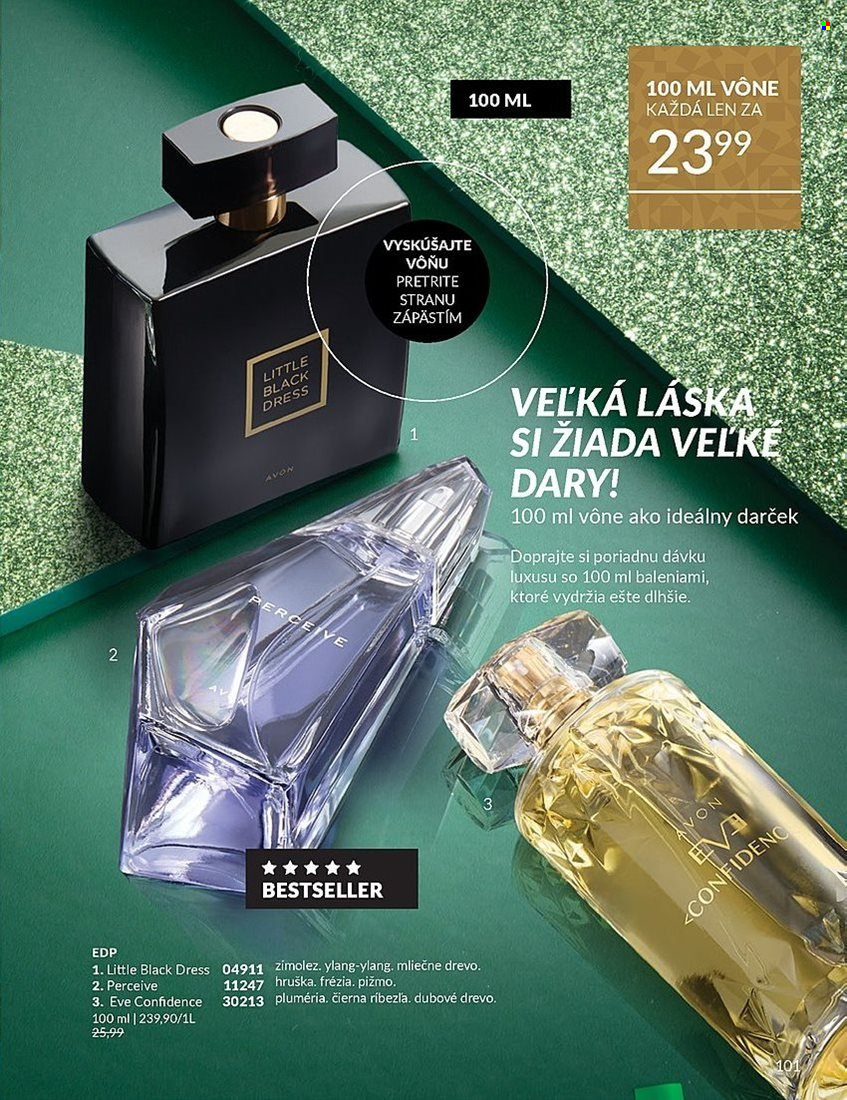 Leták Avon - 1.11.2025 - 30.11.2025. Strana 101