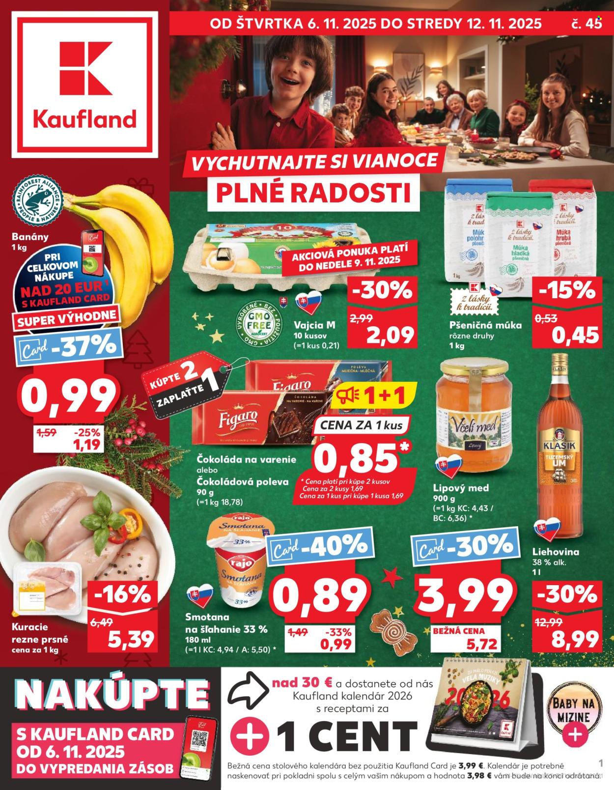 Leták Kaufland - 6.11.2025 - 12.11.2025. Strana 1