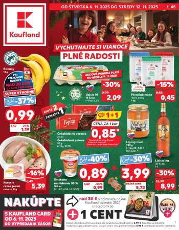 Leták Kaufland - 6.11.2025 - 12.11.2025.