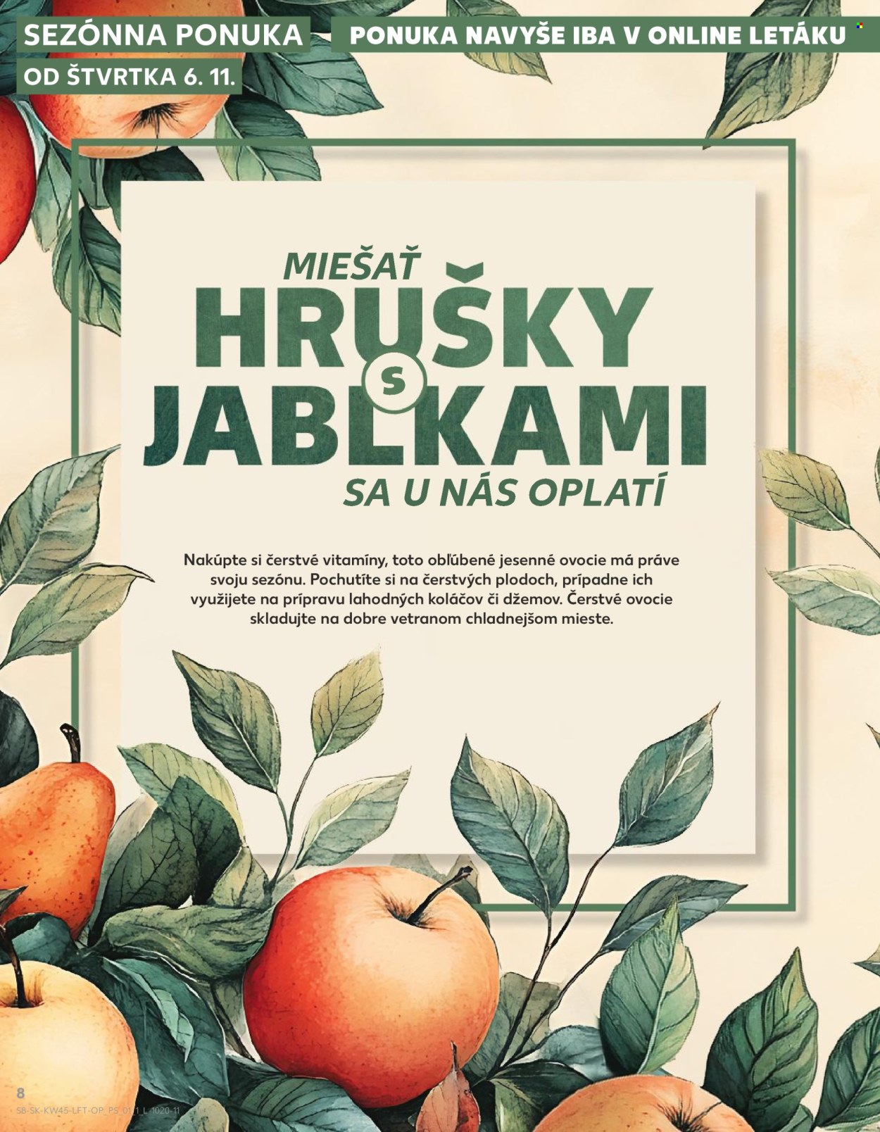 Leták Kaufland - 6.11.2025 - 12.11.2025. Strana 8