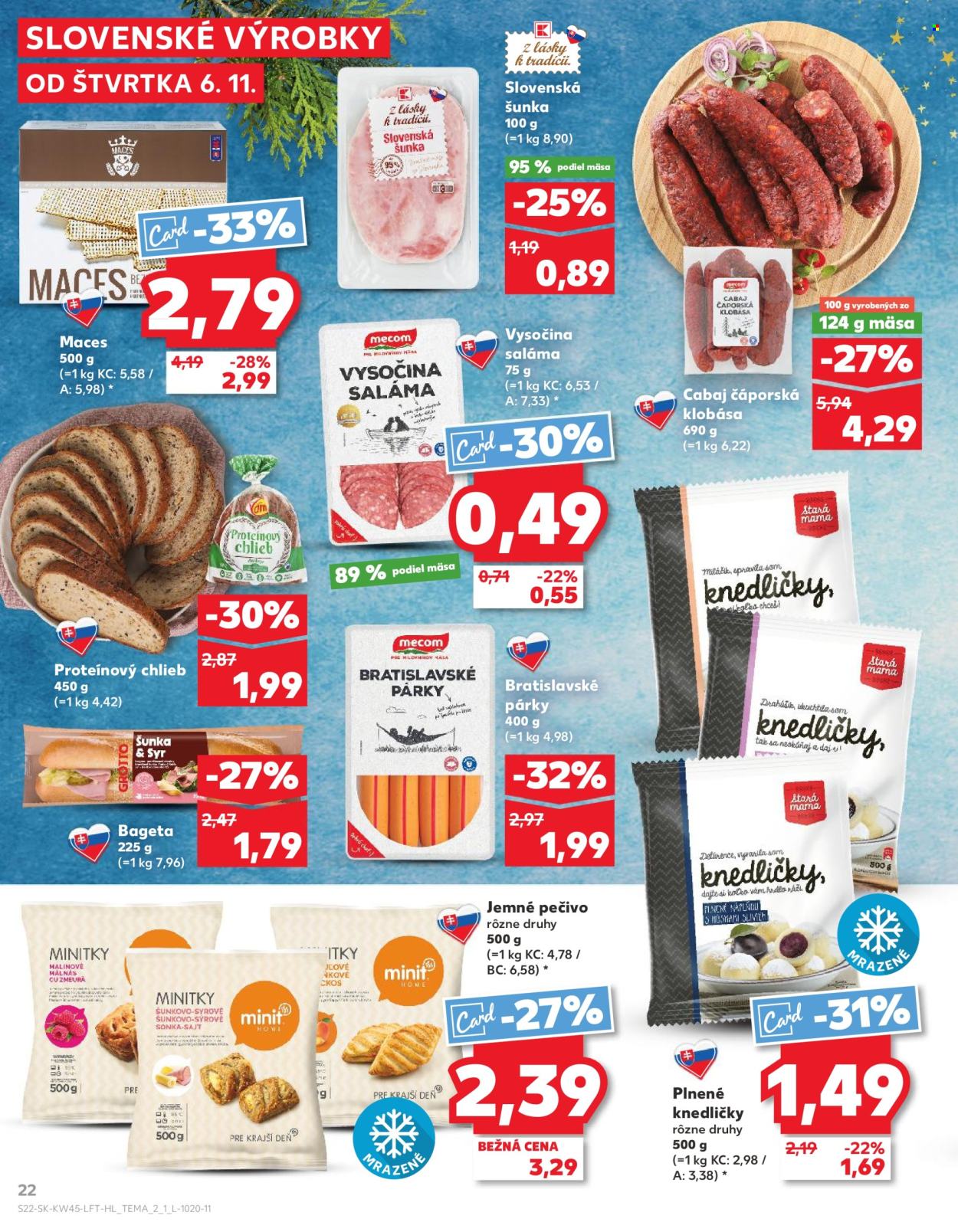 Leták Kaufland - 6.11.2025 - 12.11.2025. Strana 22