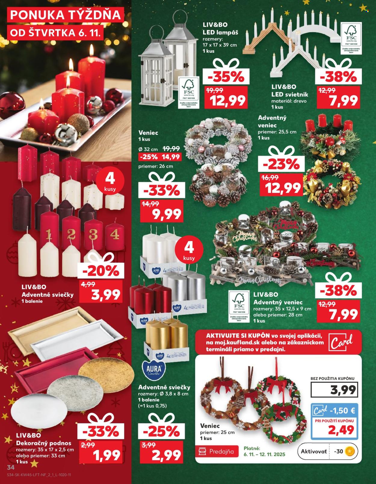 Leták Kaufland - 6.11.2025 - 12.11.2025. Strana 34