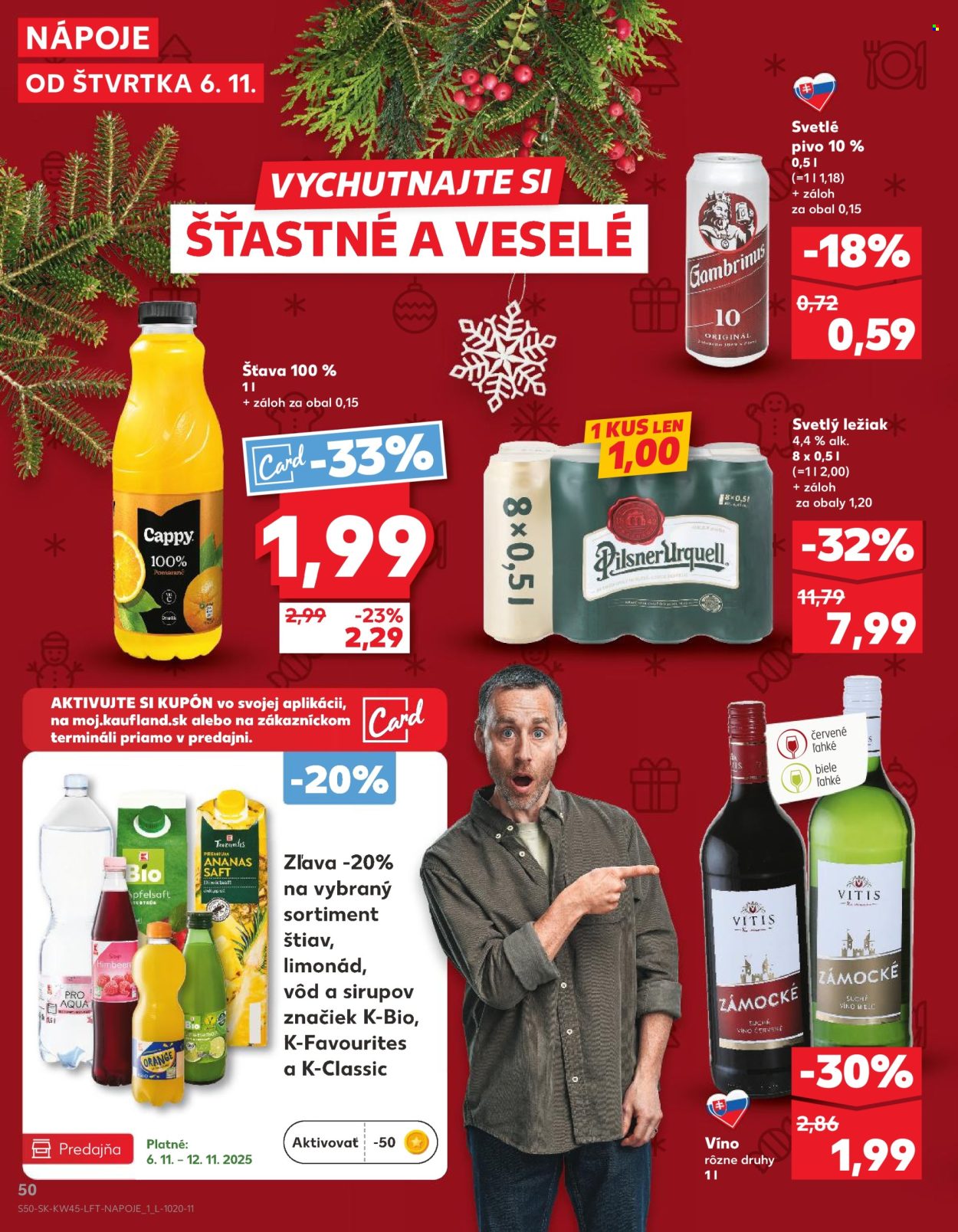 Leták Kaufland - 6.11.2025 - 12.11.2025. Strana 50