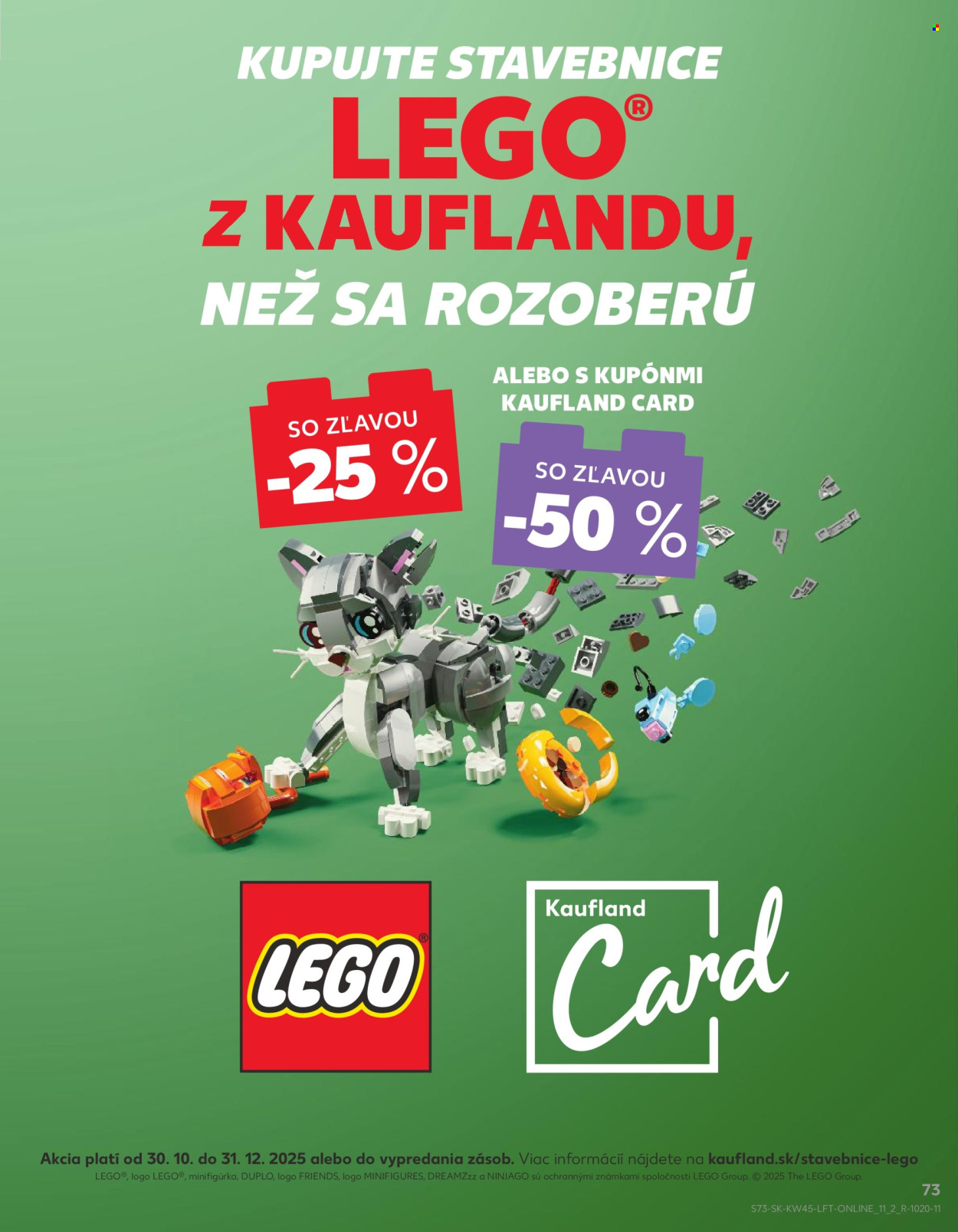 Leták Kaufland - 6.11.2025 - 12.11.2025. Strana 73