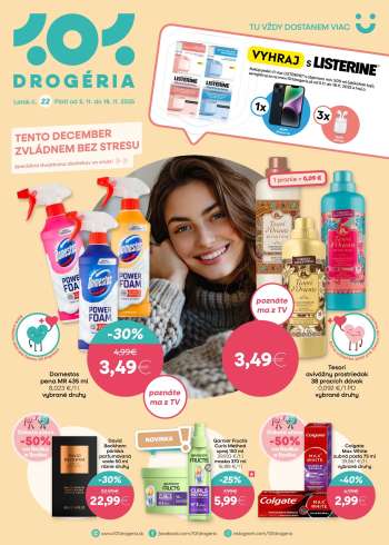 Leták 101 Drogerie - 5.11.2025 - 18.11.2025.