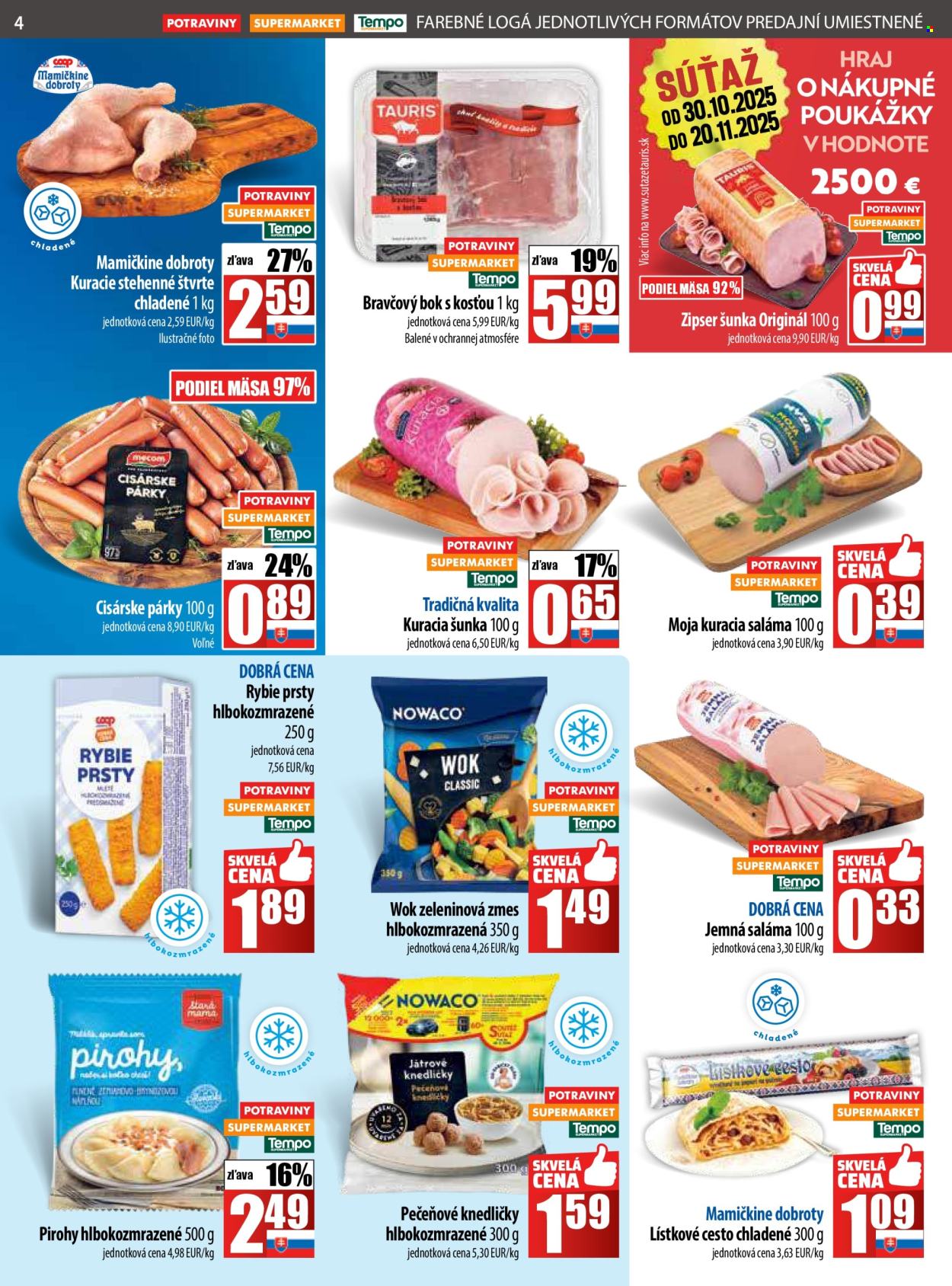 Leták COOP Jednota - 6.11.2025 - 12.11.2025. Strana 4