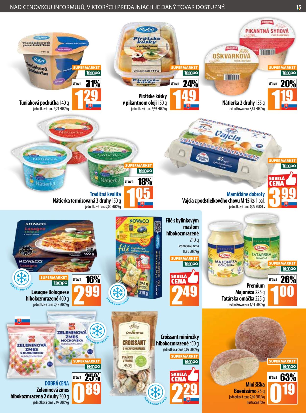 Leták COOP Jednota - 6.11.2025 - 12.11.2025. Strana 15