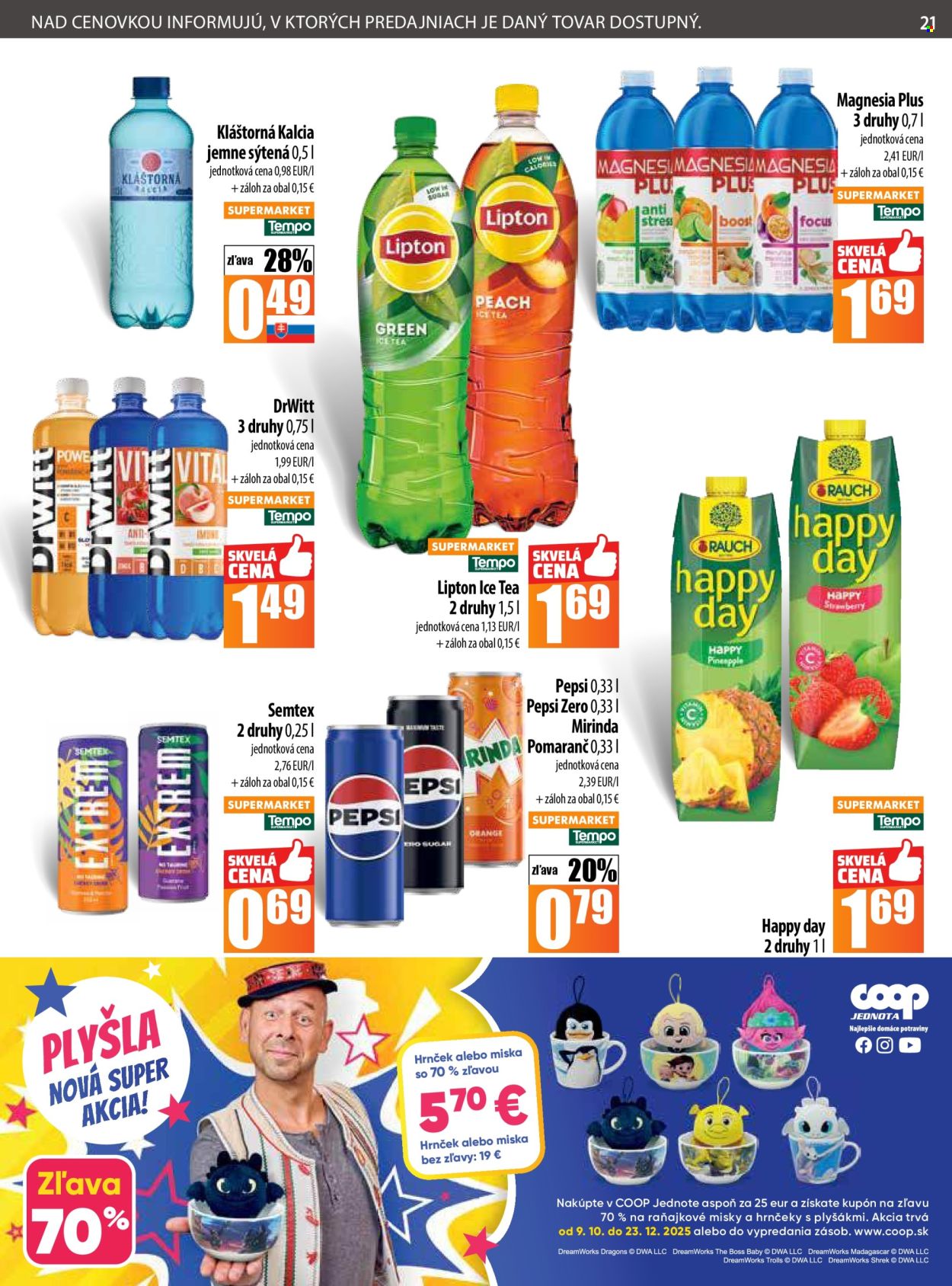 Leták COOP Jednota - 6.11.2025 - 12.11.2025. Strana 21