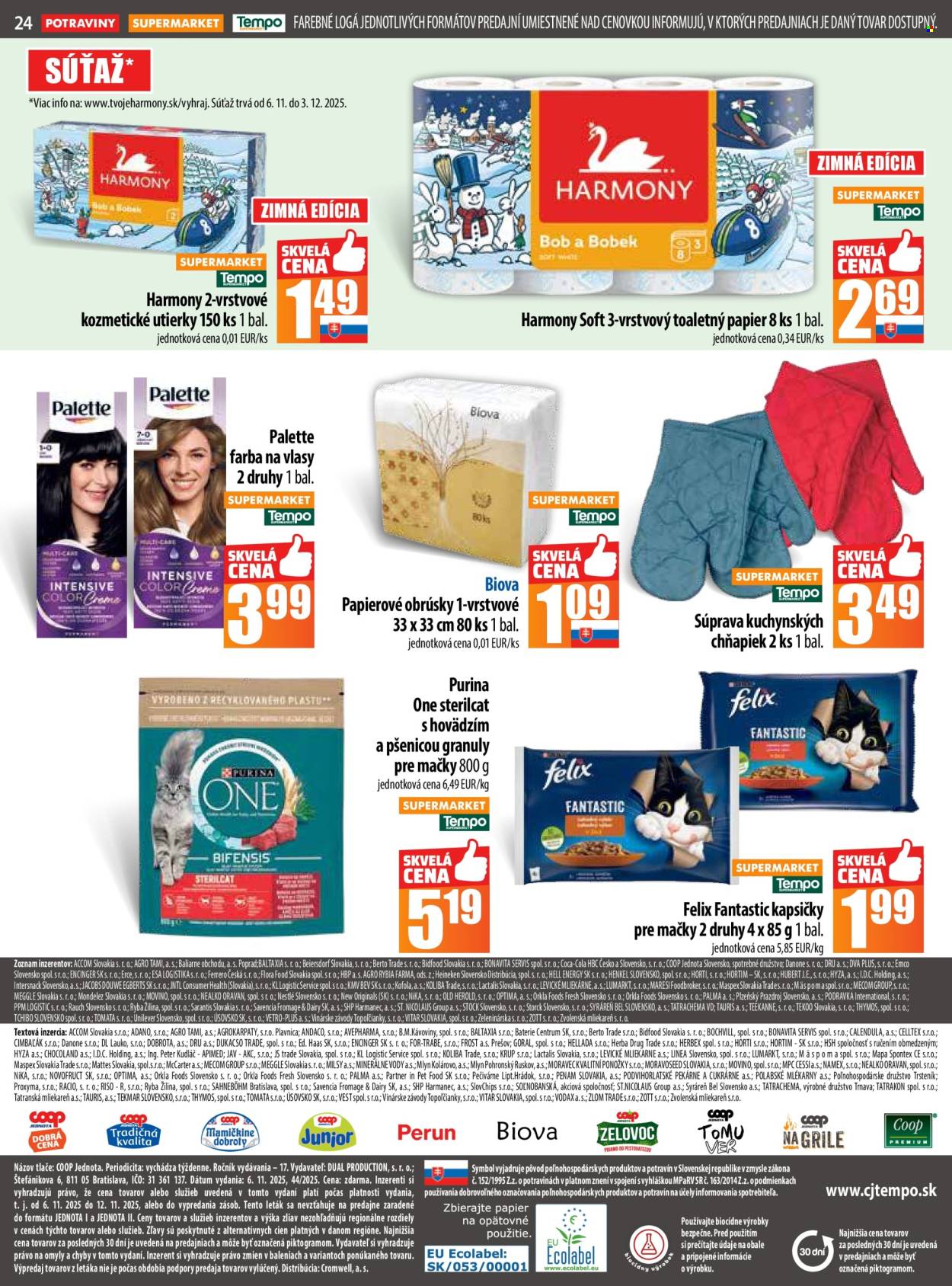 Leták COOP Jednota - 6.11.2025 - 12.11.2025. Strana 24