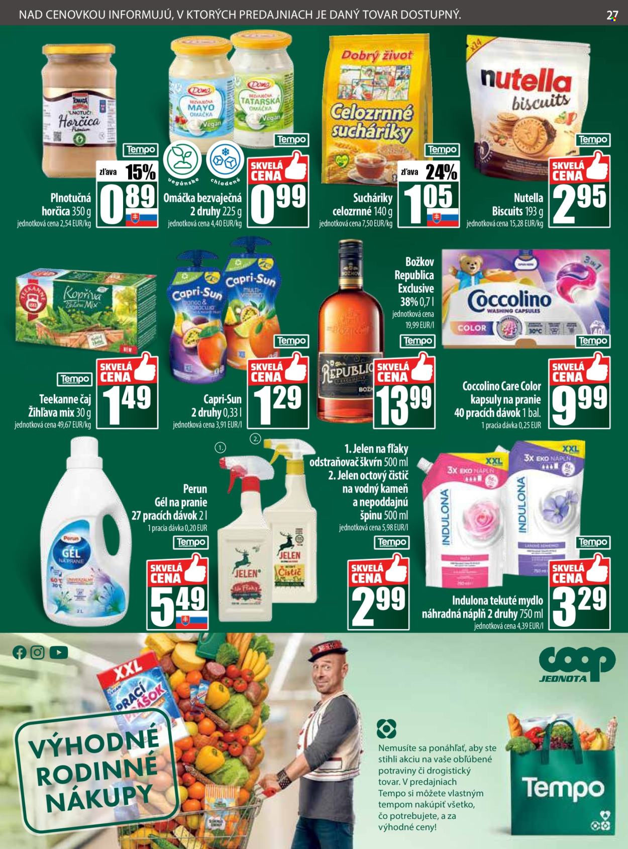 Leták COOP Jednota - 6.11.2025 - 12.11.2025. Strana 27