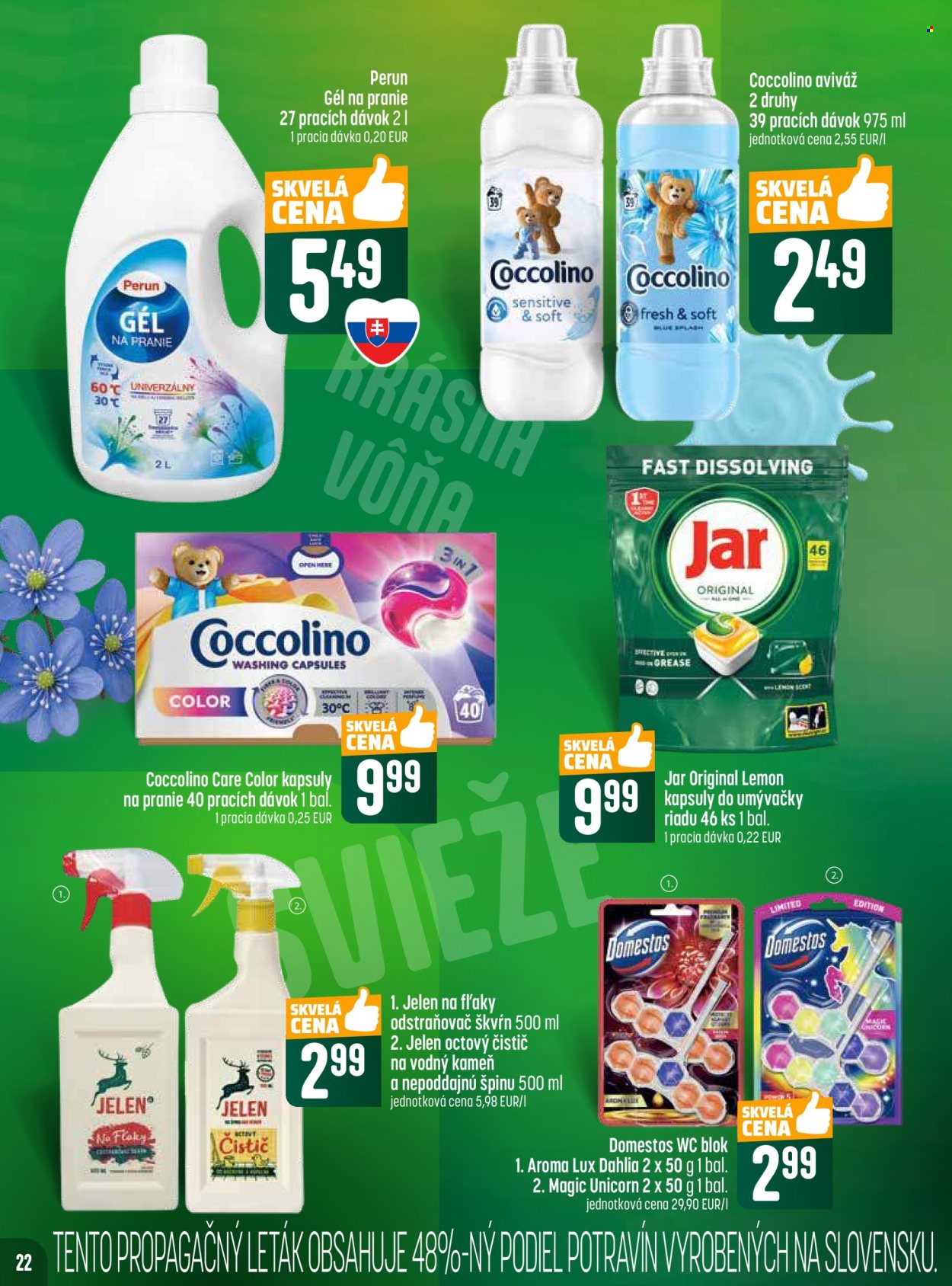 Leták COOP Jednota - 6.11.2025 - 12.11.2025. Strana 22