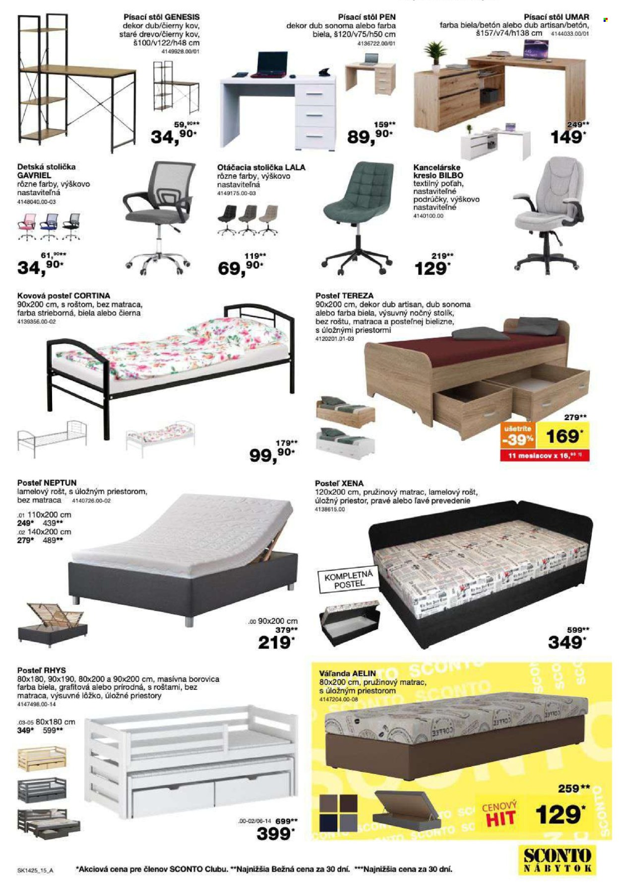 Leták Sconto nábytok - 5.11.2025 - 25.11.2025. Strana 15