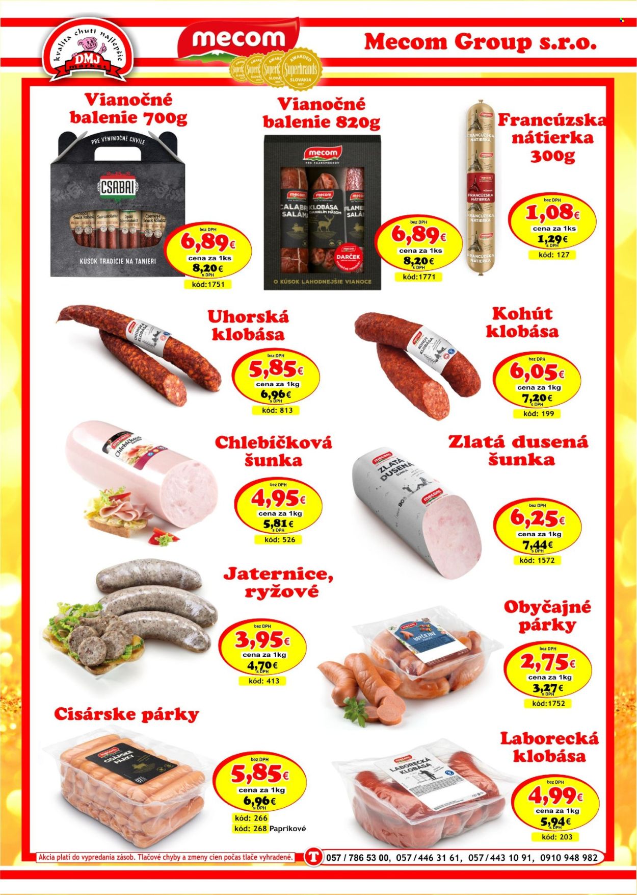 Leták DMJ market - 1.11.2025 - 31.12.2025. Strana 8