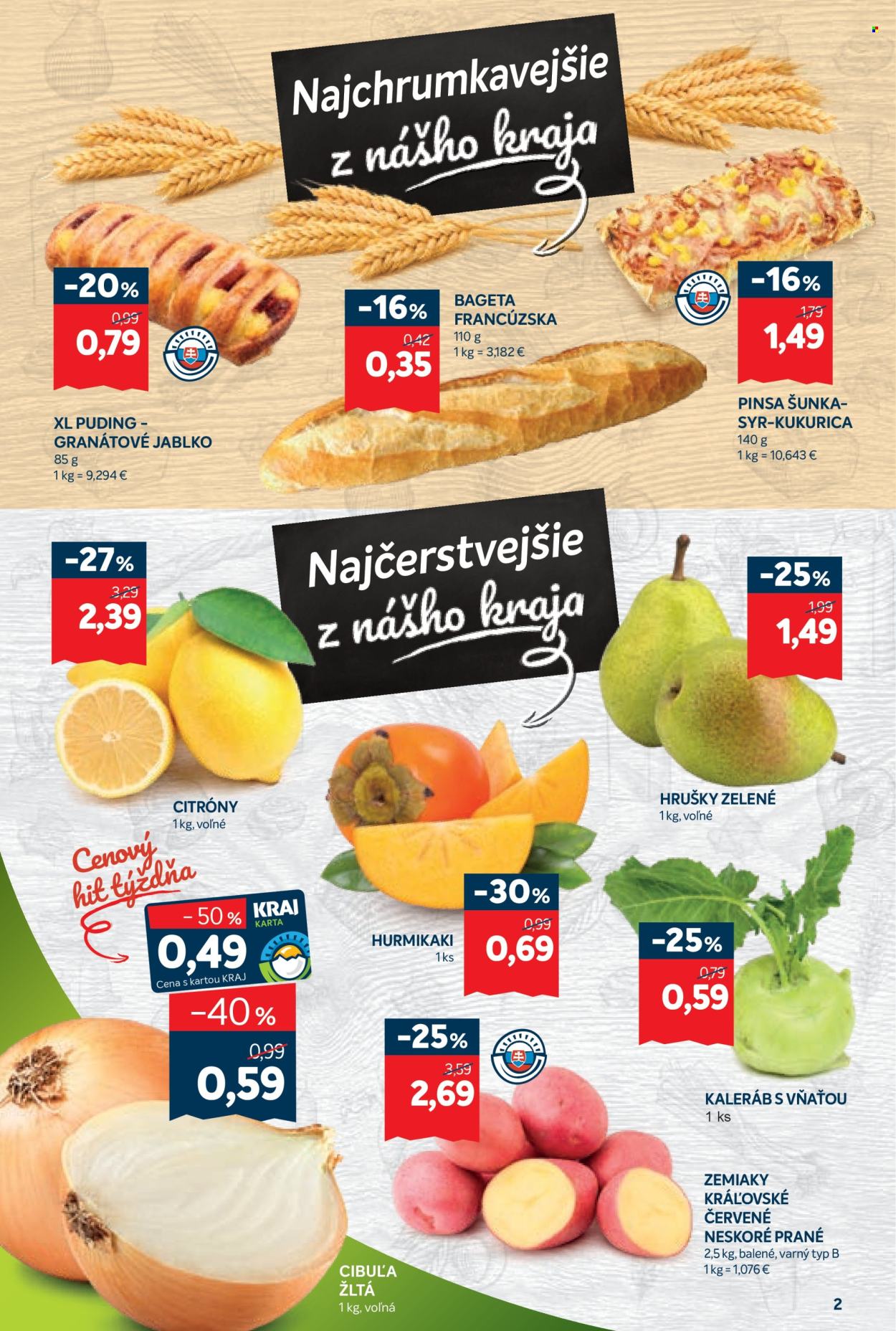 Leták Kraj - 6.11.2025 - 12.11.2025. Strana 2