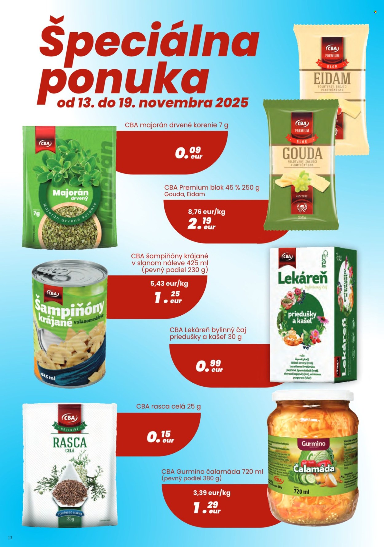 Leták Sintra - 6.11.2025 - 19.11.2025. Strana 13