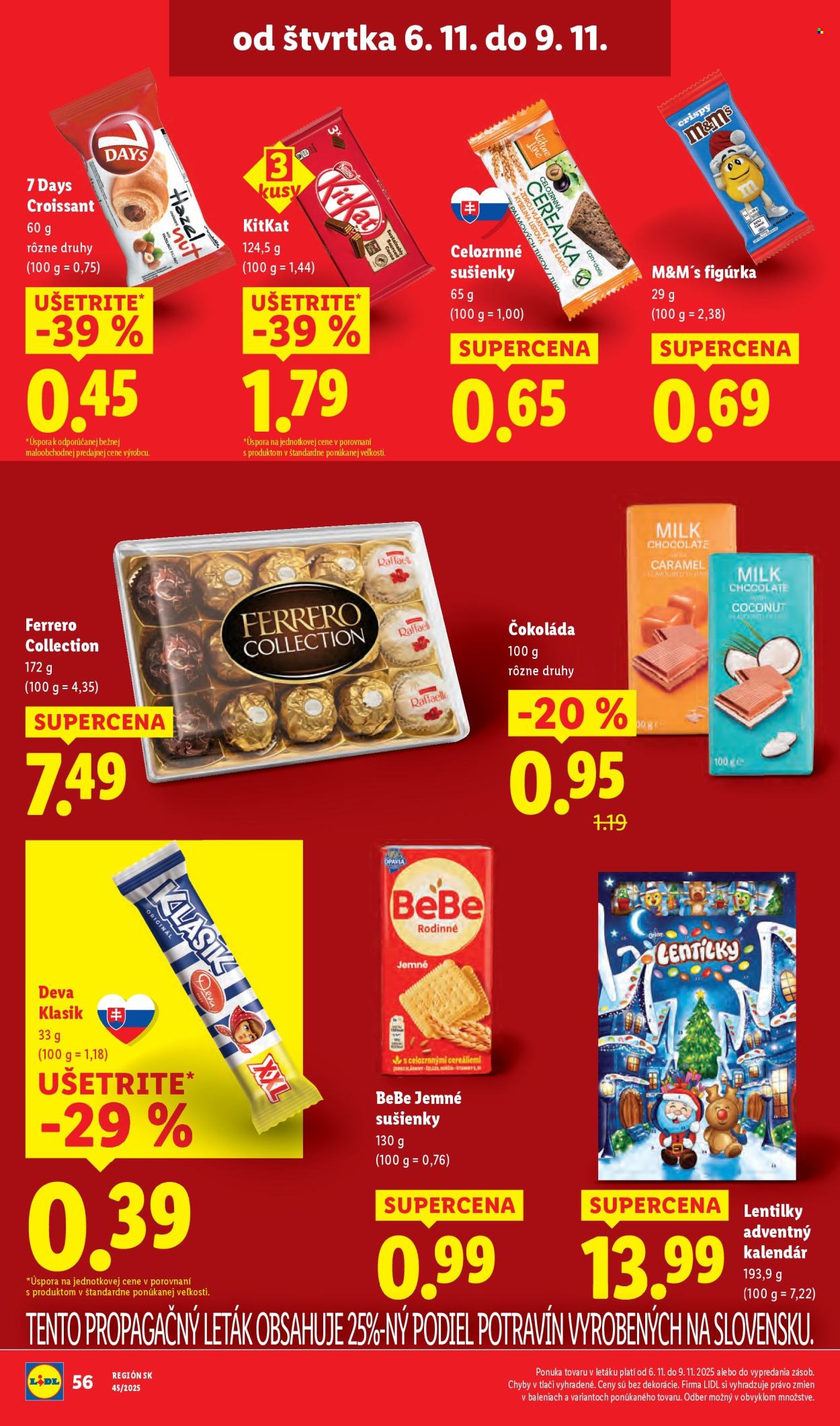 Leták Lidl - 6.11.2025 - 9.11.2025. Strana 17