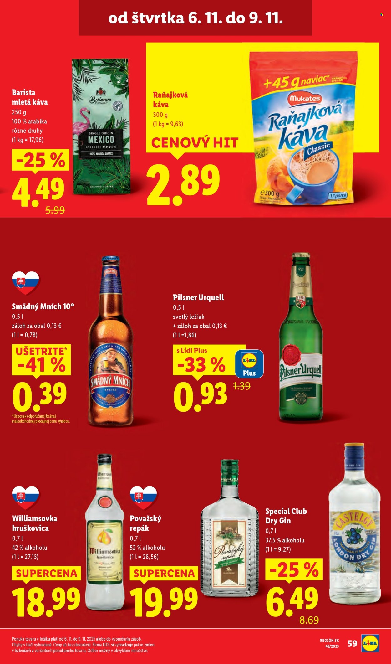 Leták Lidl - 6.11.2025 - 9.11.2025. Strana 20