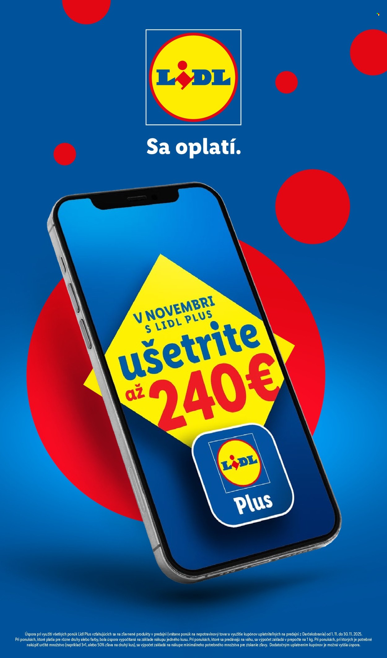 Leták Lidl - 6.11.2025 - 9.11.2025. Strana 69