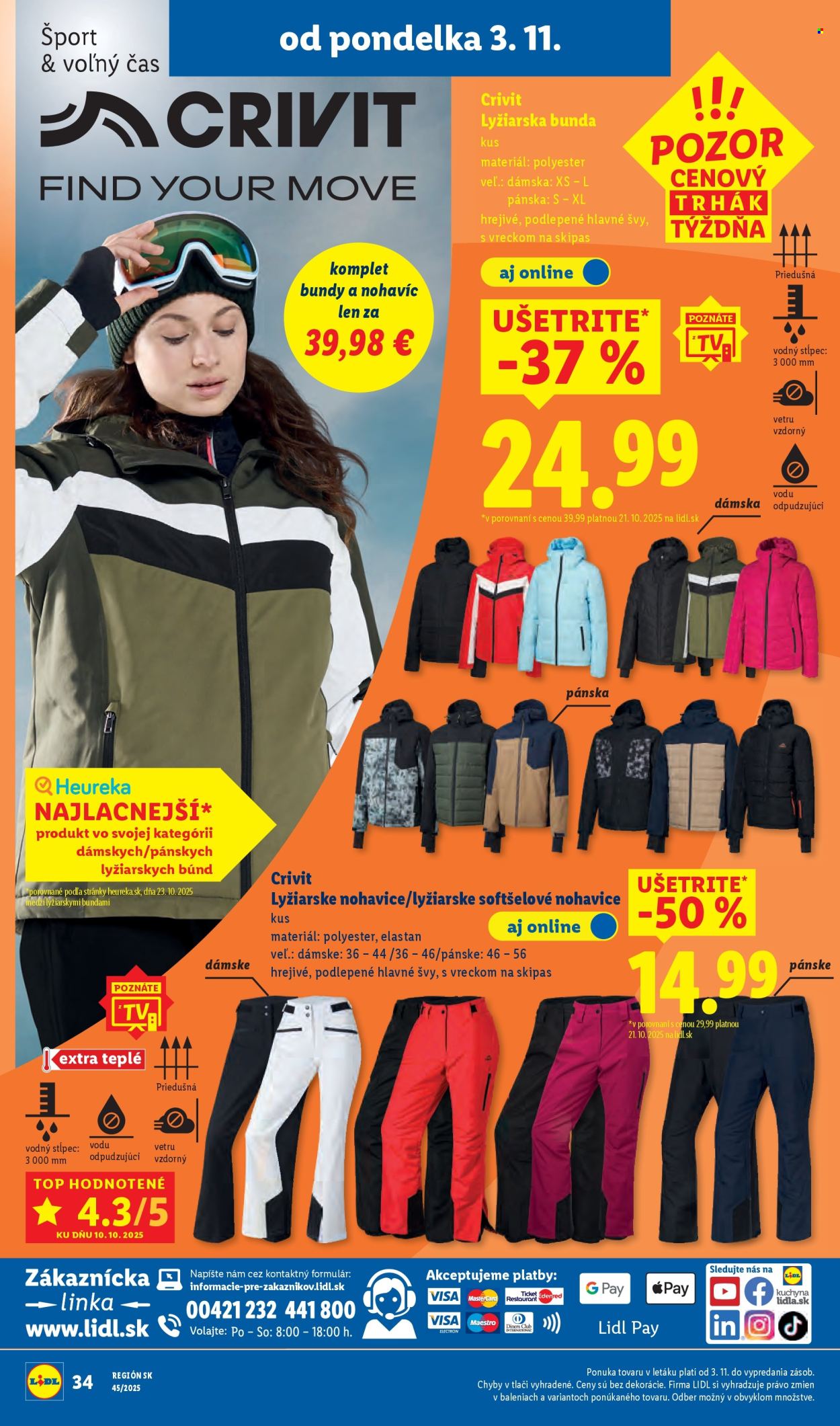 Leták Lidl - 6.11.2025 - 9.11.2025. Strana 84