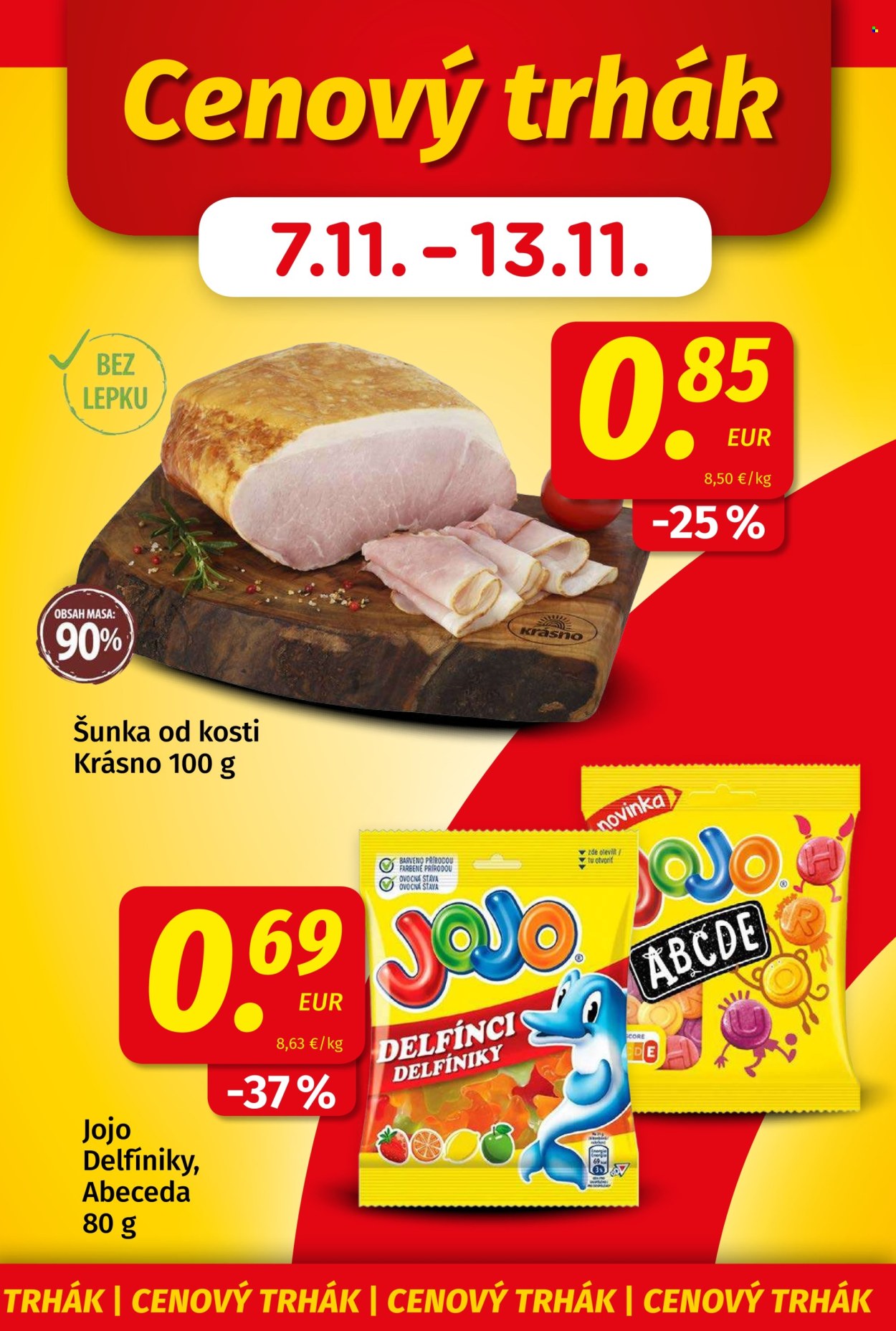 Leták Potraviny KORUNA - 7.11.2025 - 19.11.2025. Strana 2