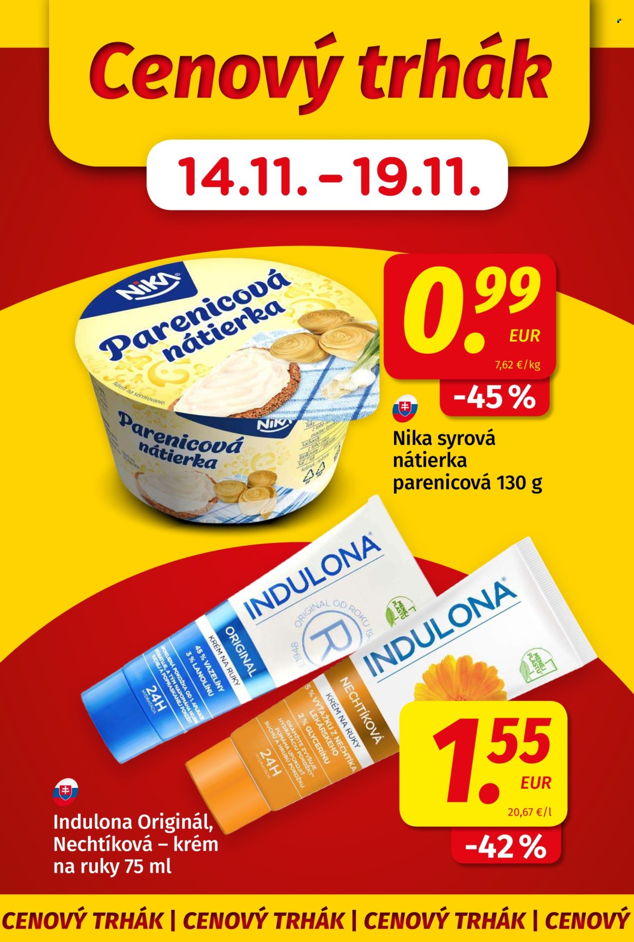 Leták Potraviny KORUNA - 7.11.2025 - 19.11.2025. Strana 3