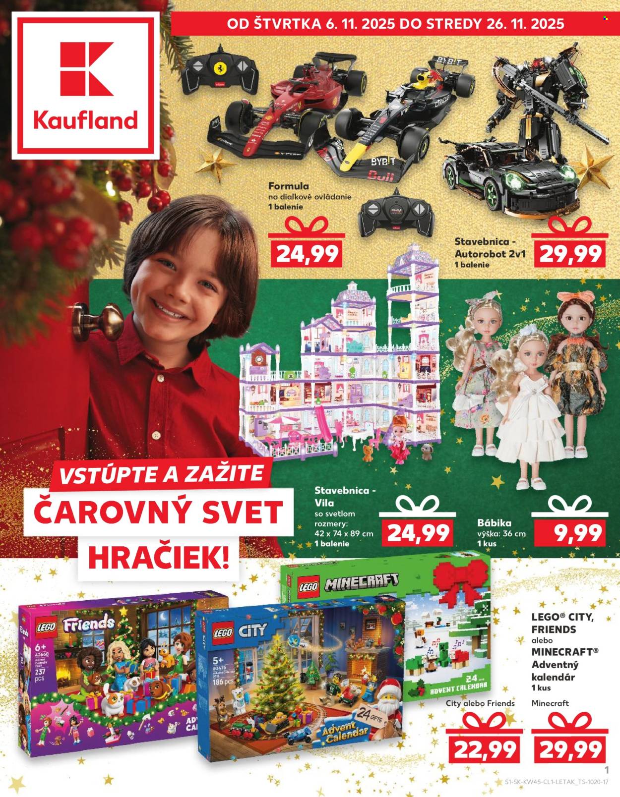 Leták Kaufland - 6.11.2025 - 26.11.2025. Strana 1
