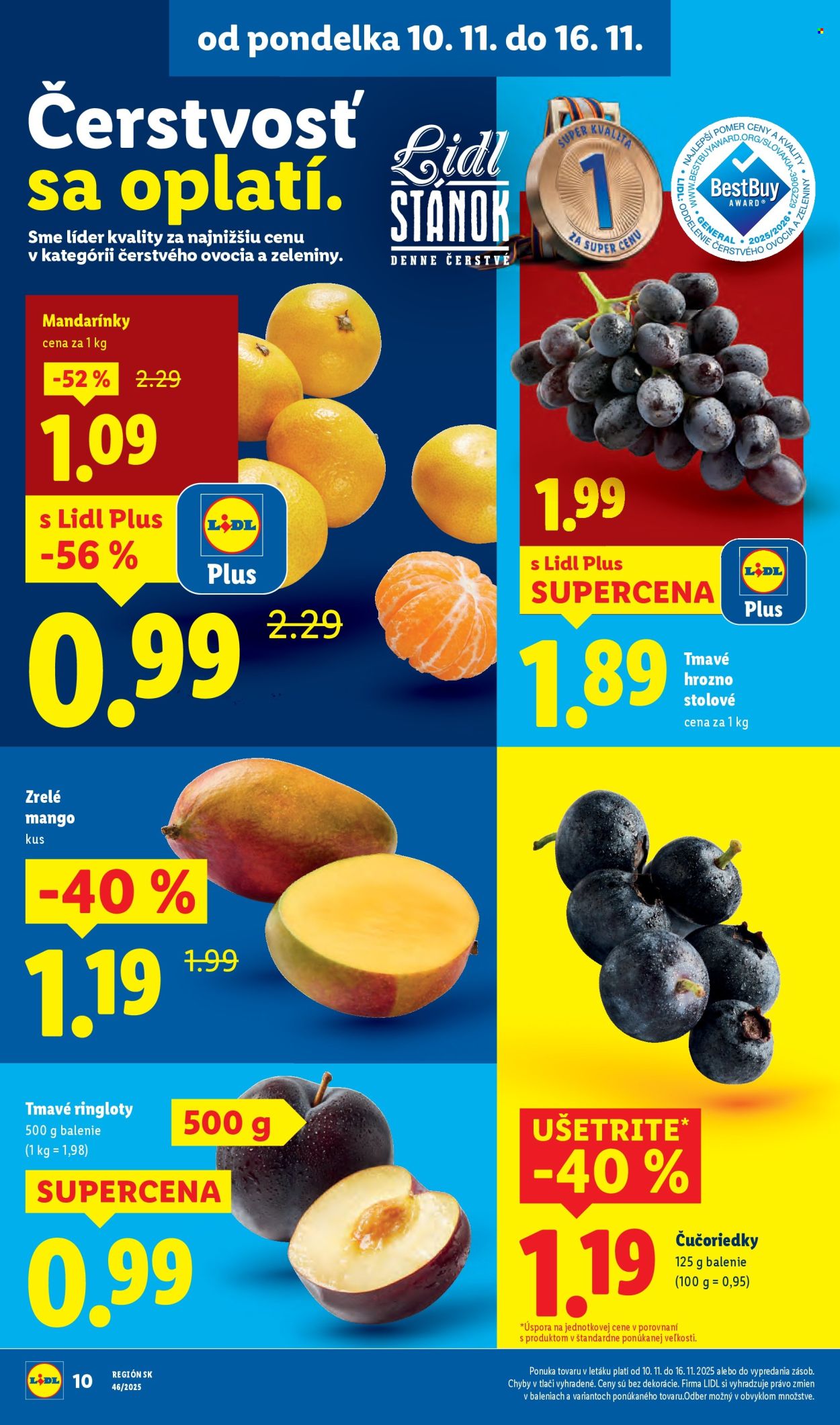 Leták Lidl - 10.11.2025 - 16.11.2025. Strana 14
