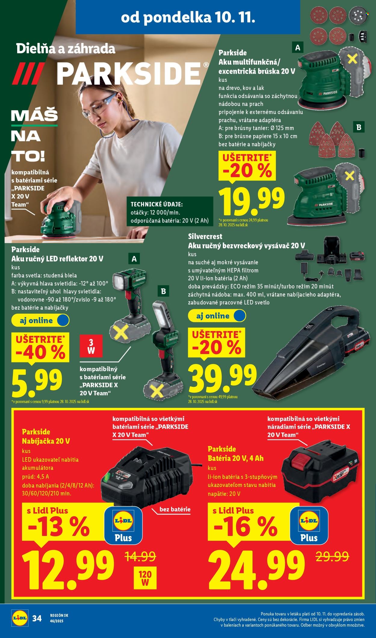Leták Lidl - 10.11.2025 - 16.11.2025. Strana 58