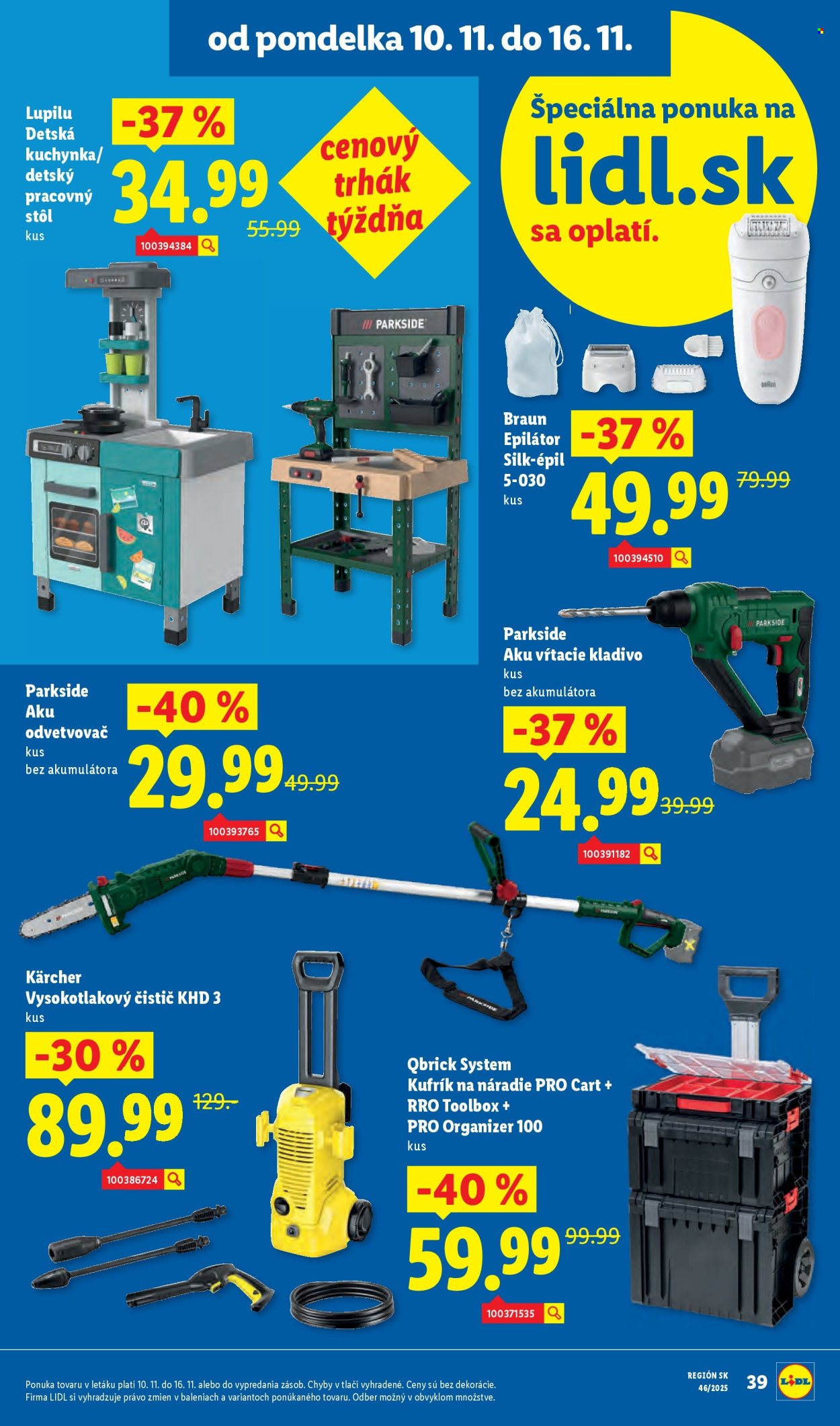 Leták Lidl - 10.11.2025 - 16.11.2025. Strana 62