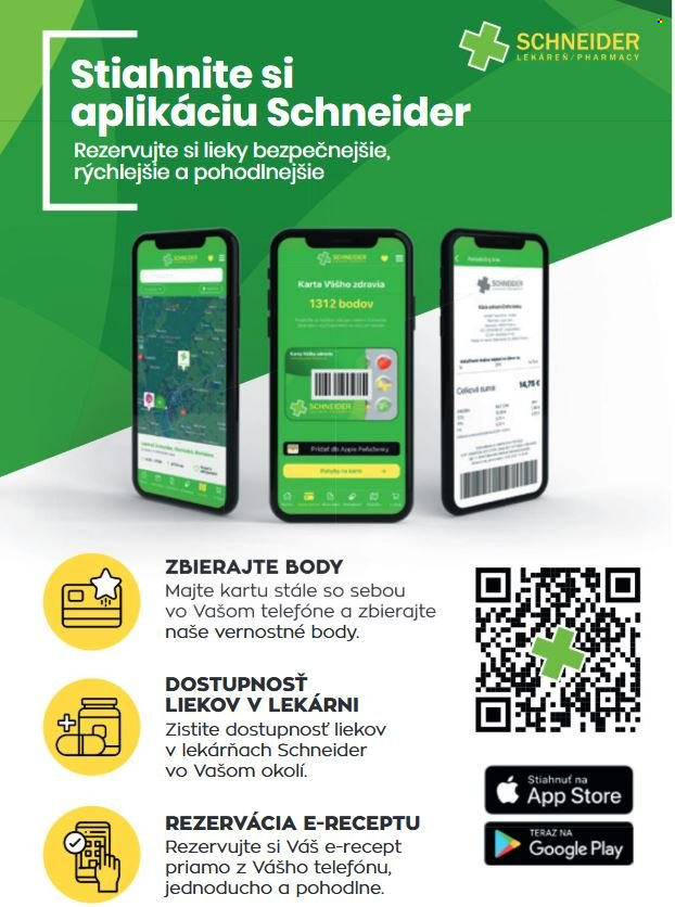 Leták Schneider Lekáreň - 1.11.2025 - 30.11.2025. Strana 2
