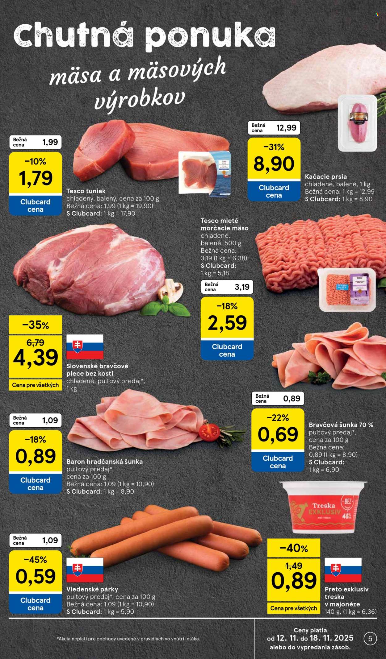 Leták TESCO - 12.11.2025 - 18.11.2025. Strana 5