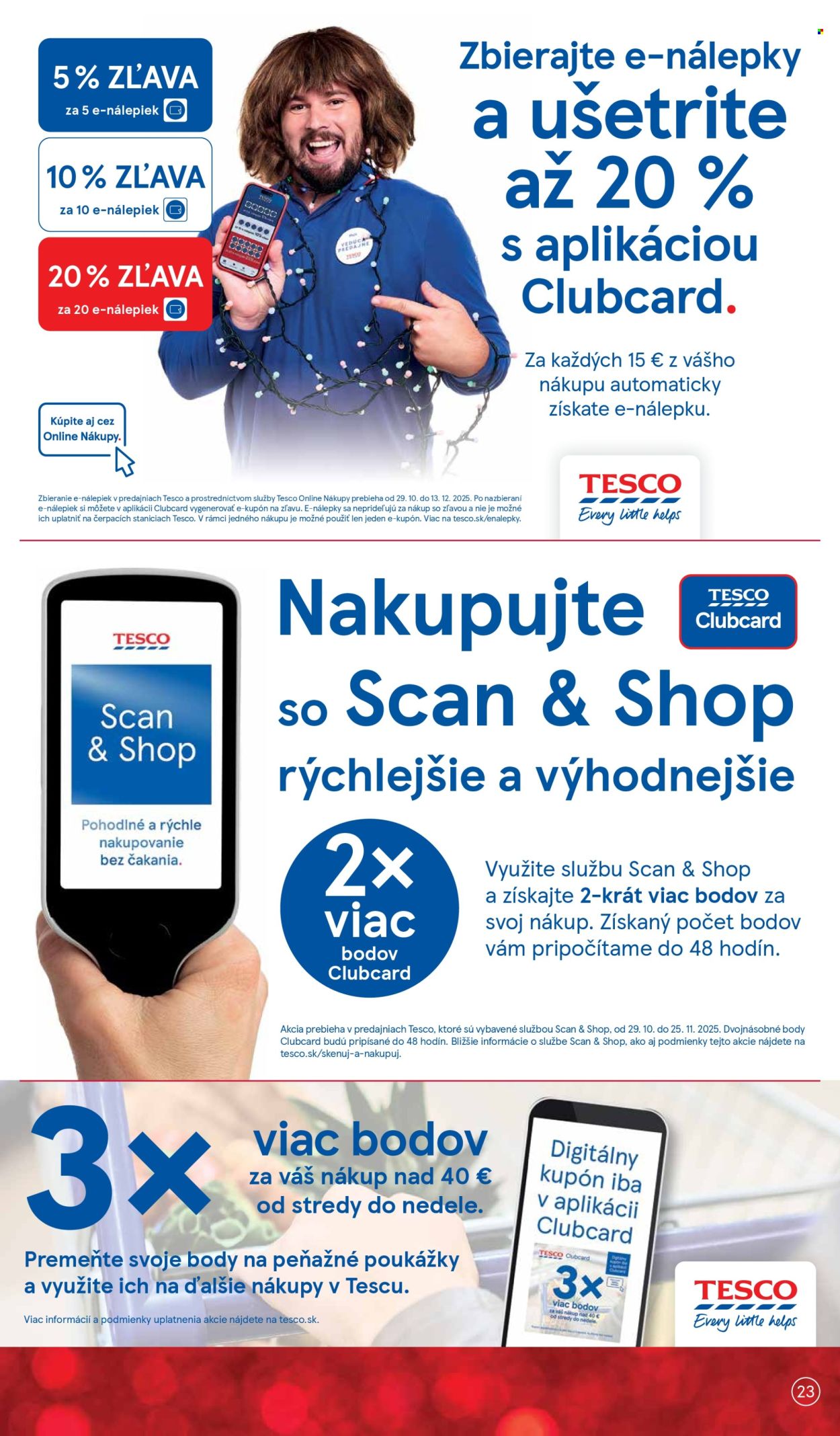 Leták TESCO - 12.11.2025 - 18.11.2025. Strana 23
