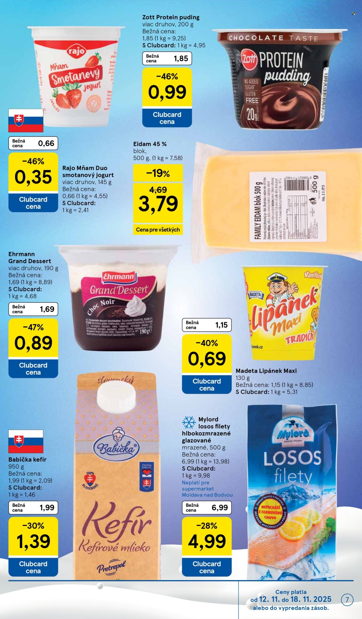 Leták TESCO supermarket - 12.11.2025 - 18.11.2025. Strana 7