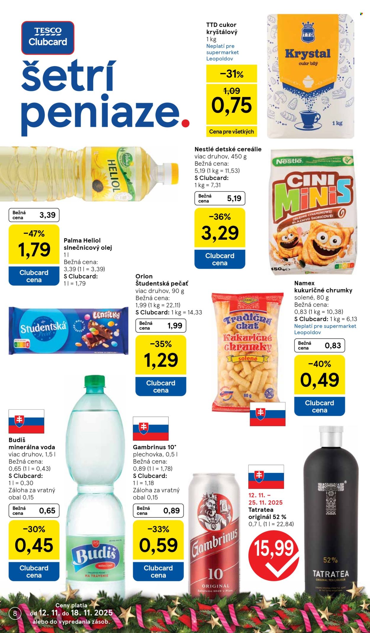 Leták TESCO supermarket - 12.11.2025 - 18.11.2025. Strana 8