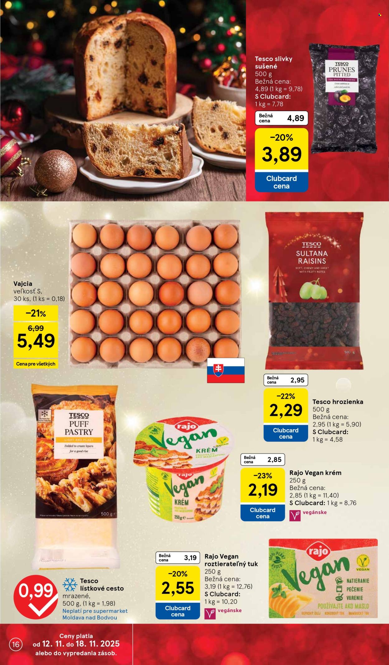 Leták TESCO supermarket - 12.11.2025 - 18.11.2025. Strana 16