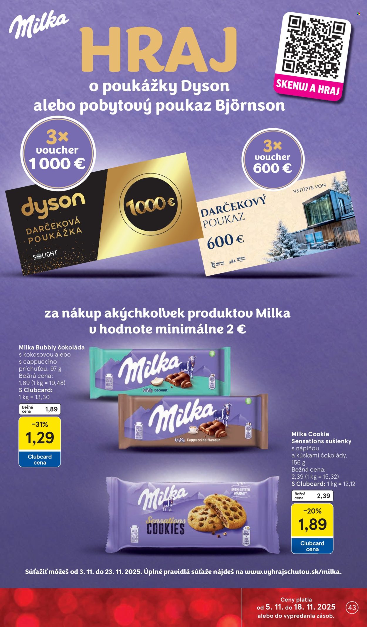 Leták TESCO - 12.11.2025 - 18.11.2025. Strana 43